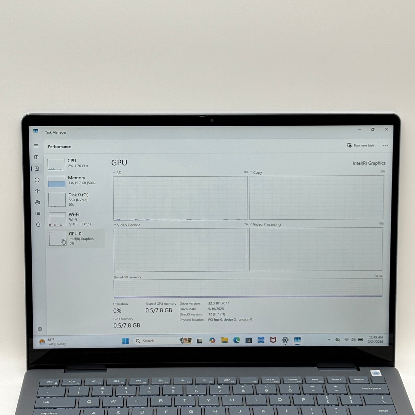 Dell Inspiron 14 7440 14" Core 7 150U 1.8GHz 16GB RAM 1TB SSD