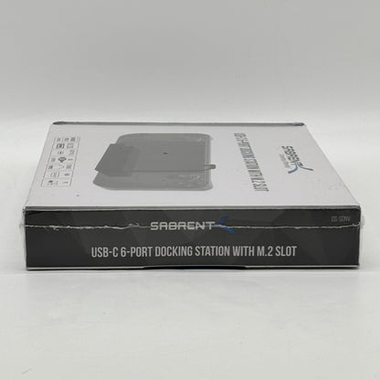 New Sabrent DS-SDNV USB-C 6-Port Docking Station With M.2 Slot