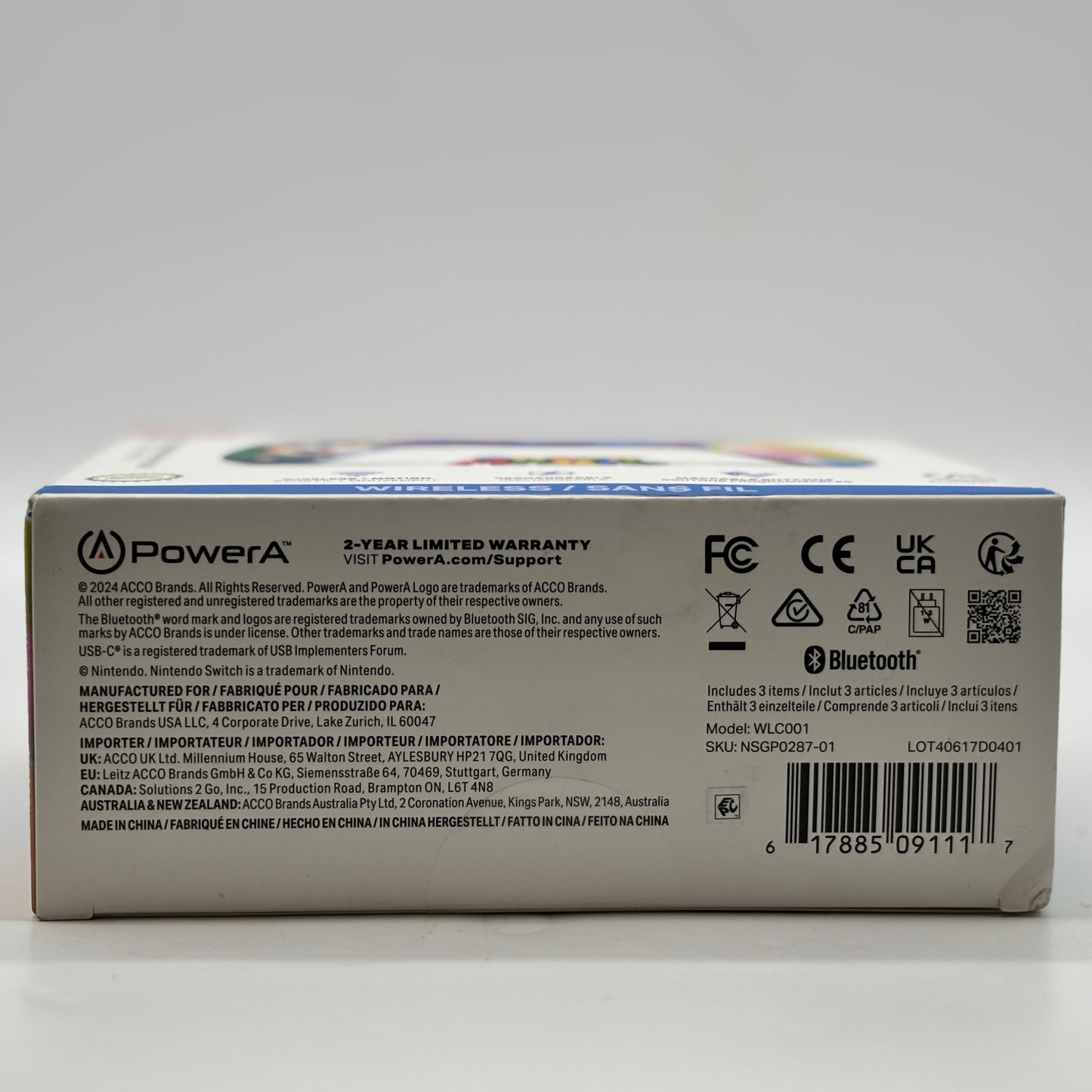 New PowerA Super Mario Super Mario Edition WLC001