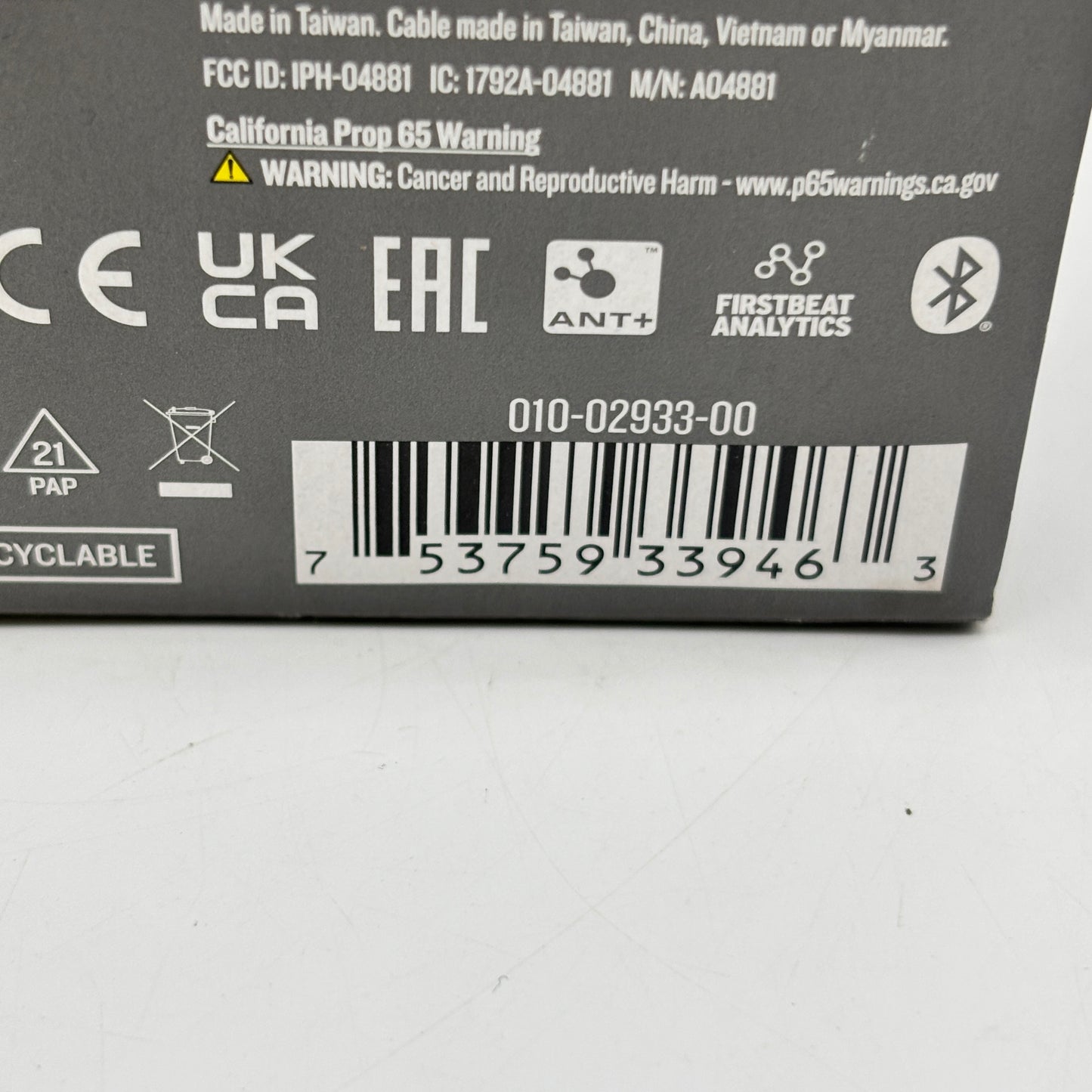 Garmin Instinct E 45mm Rugged GPS Smartwatch A04881