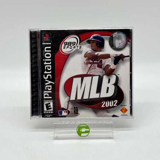 MLB 2002 (Sony PlayStation 1 PS1, 2001)