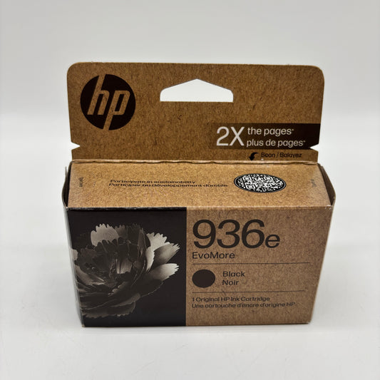 New HP 936e 4S6V6LN Black Ink Cartridge EXP 08/2027