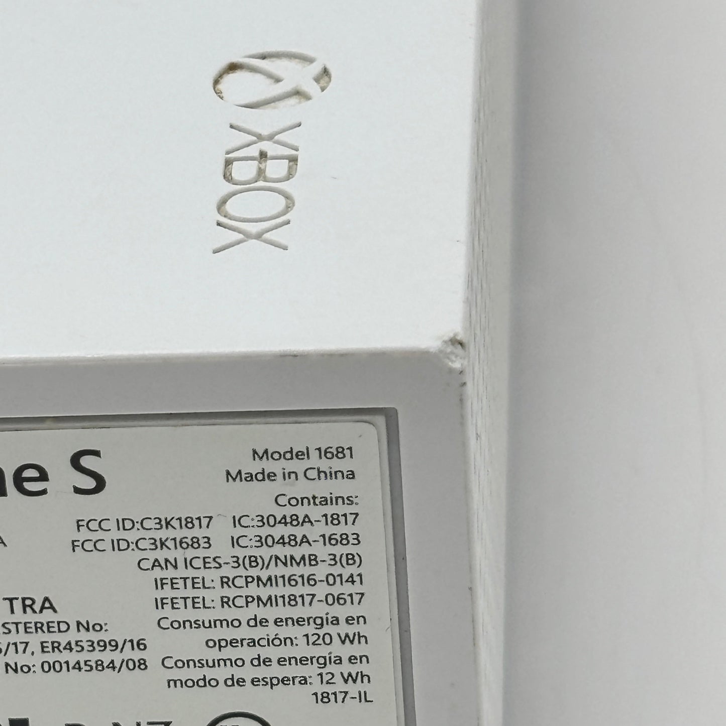 Microsoft Xbox One S 500GB Console Gaming System White 1681