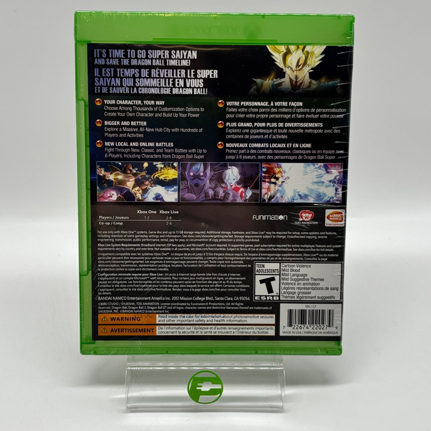 New Dragon Ball Xenoverse 2 (Microsoft Xbox One, 2016)