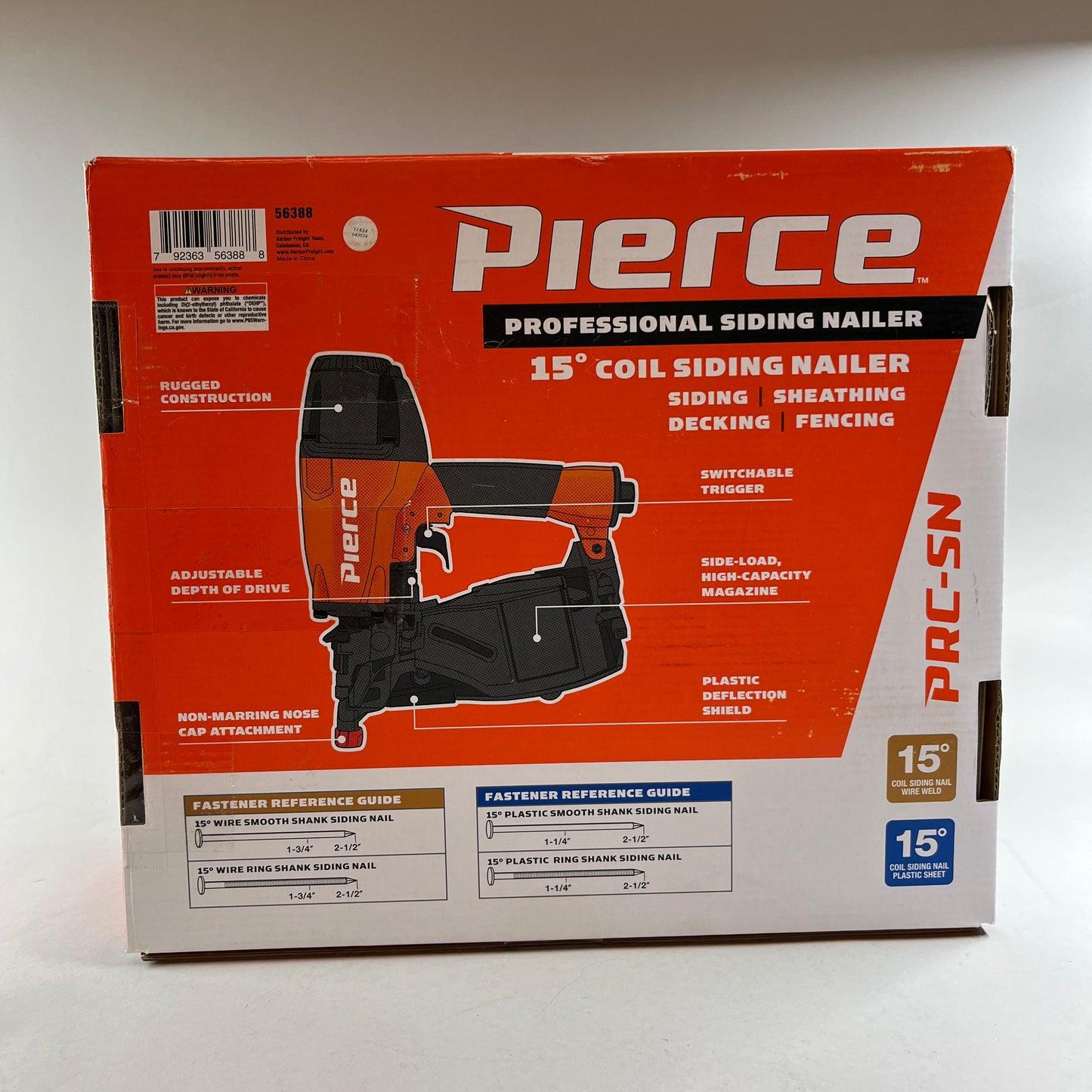 Pierce 56388 PRC-SN Professional Siding Nailer