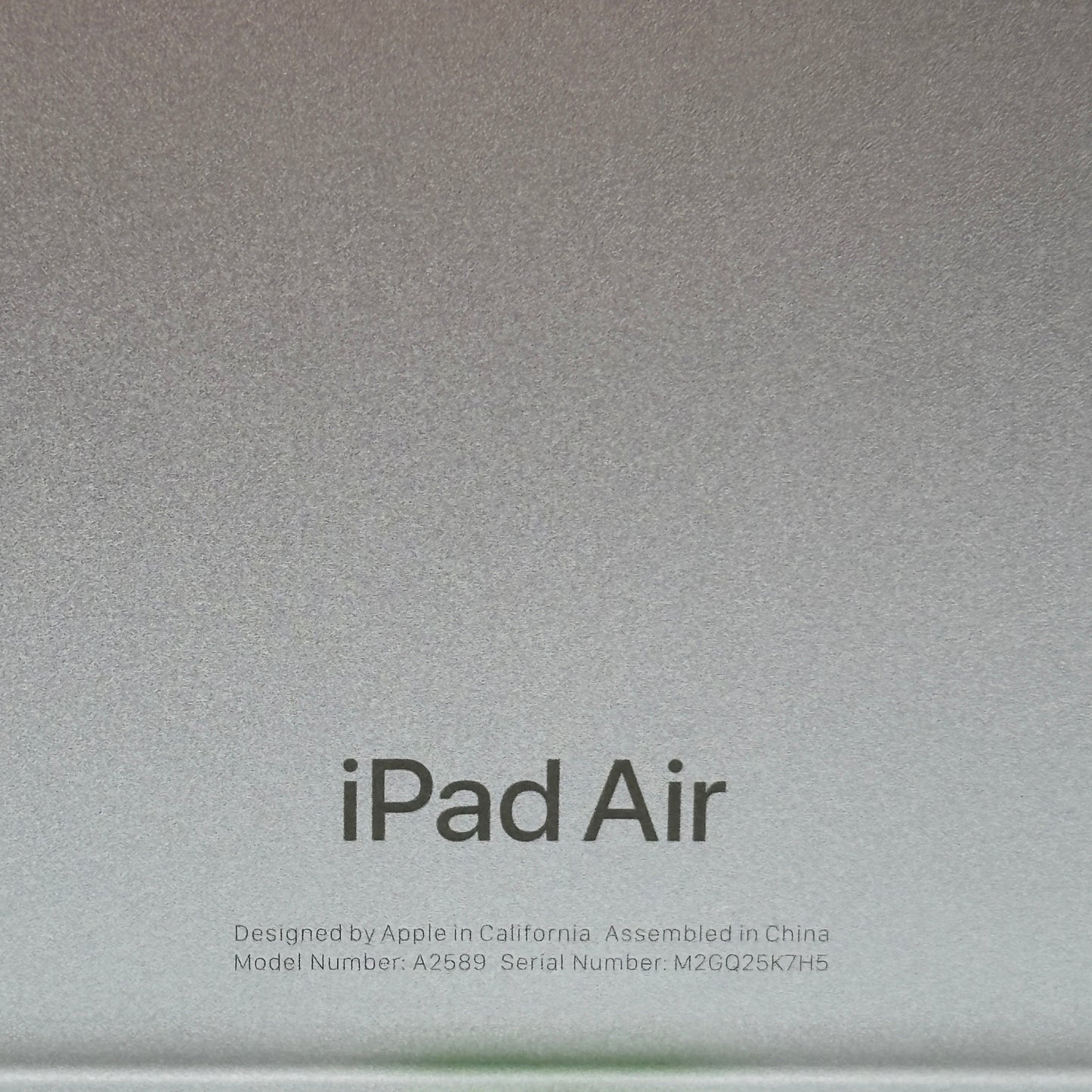 Factory Unlocked Apple iPad Air 5th Gen 64GB Purple MME93LL/A