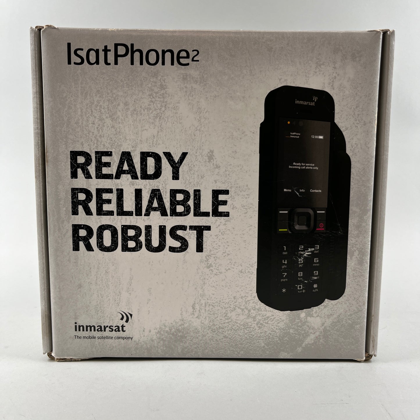 New, Open Box Inmarsat IsatPhone 2 Satellite Phone TER-VO-INMISAT201-1