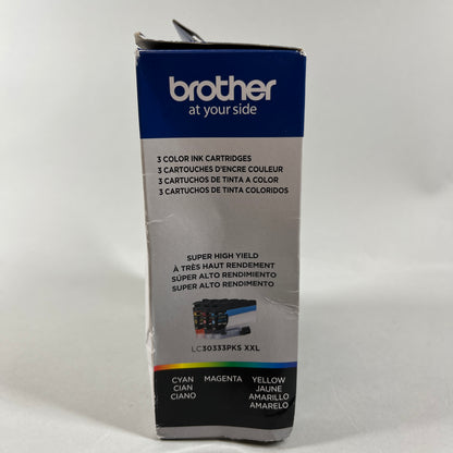 New Brother INKvestment Tank C30333PKS Yellow, Cyan and Magenta Ink Cartridge EXP. 08/25