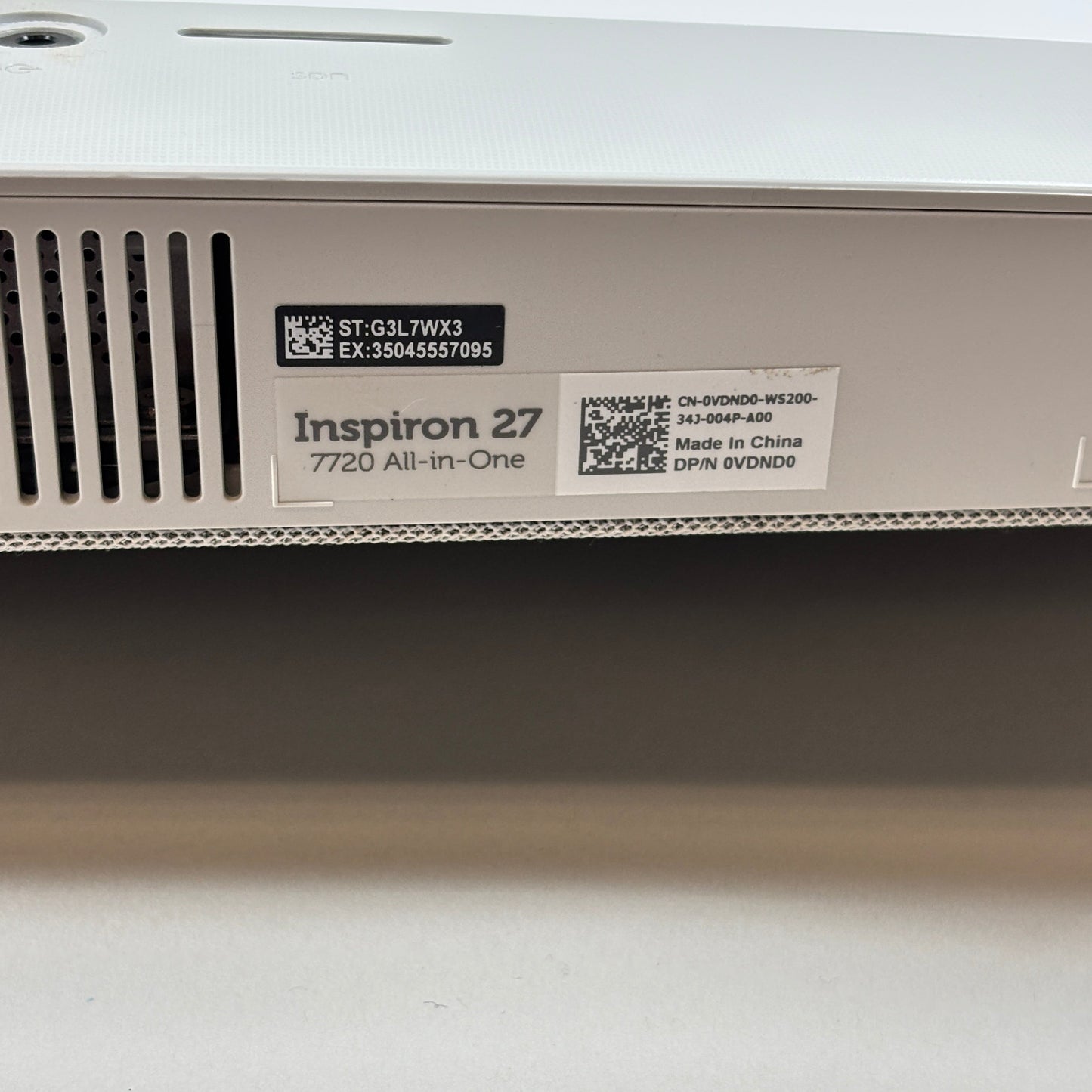 Dell Inspiron 7720 W28C 27" i7-1355U 1.70GHz 32GB RAM GeForce MX550