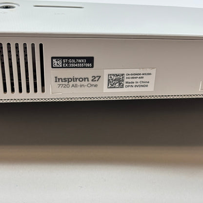 Dell Inspiron 7720 W28C 27" i7-1355U 1.70GHz 32GB RAM GeForce MX550