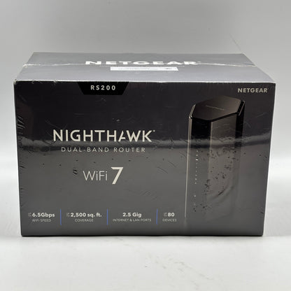 New NETGEAR Nighthawk WiFi 7 Dual-Band Router RS200
