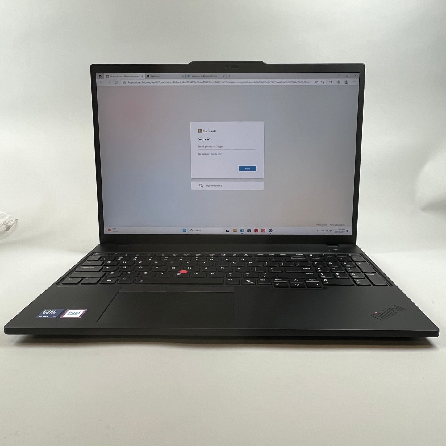 Lenovo ThinkPad T16 Gen 3 TP00160A 16" Core Ultra 5 125U 1.3GHz 16GB RAM 512GB NVMe SSD