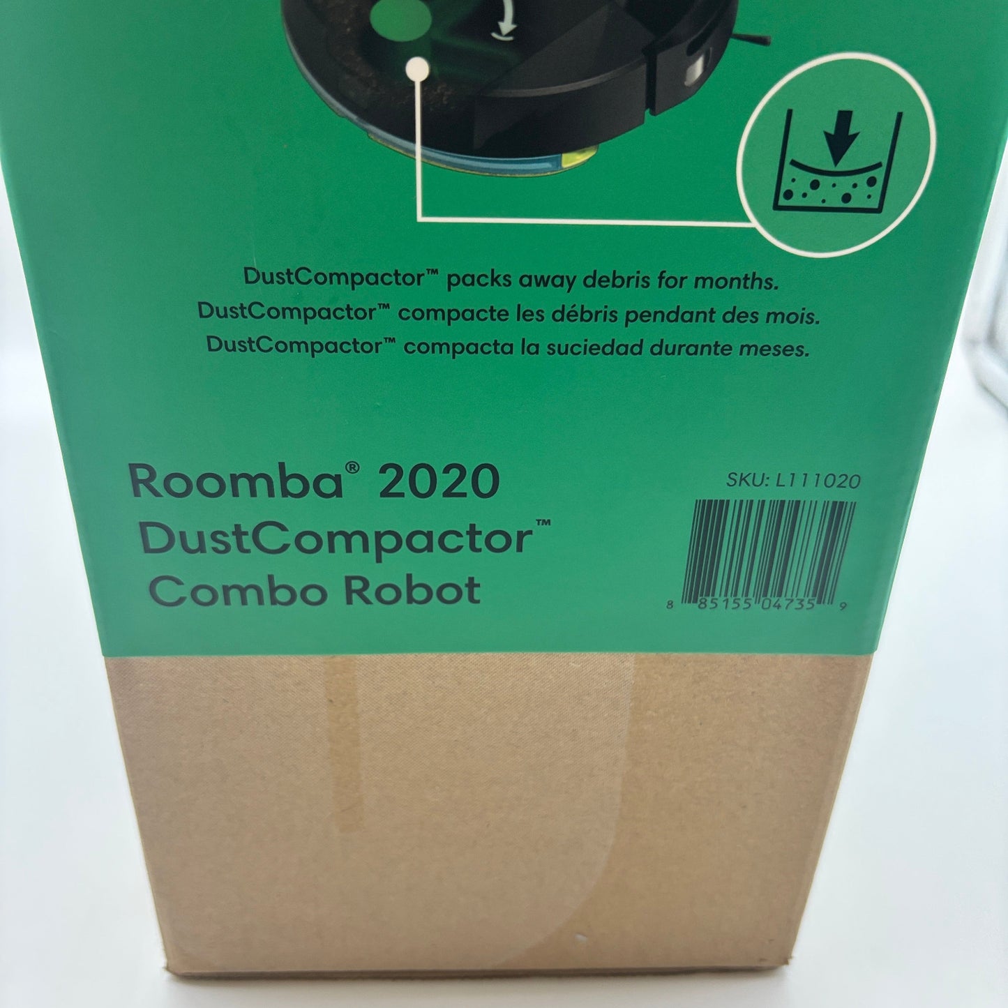 New iRobot Roomba 2020 DustCompactor Bagless Robot Vacuum L111020