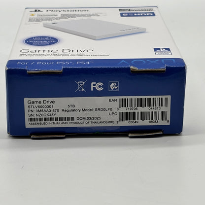 New Seagate  5TB External Game Drive SRD0LF0 for PS4/PS5