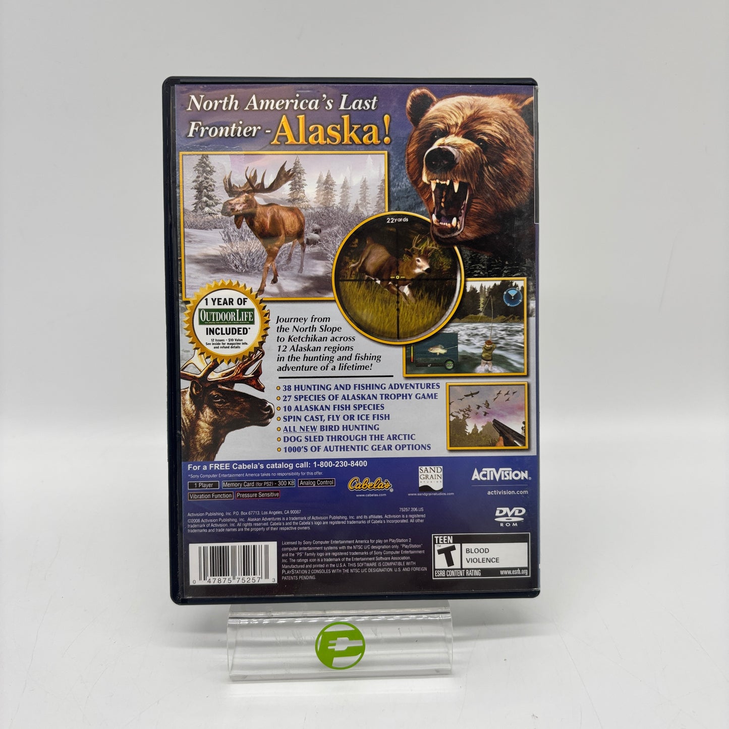 Cabela's Alaskan Adventures (Sony PlayStation 2 PS2, 2006)