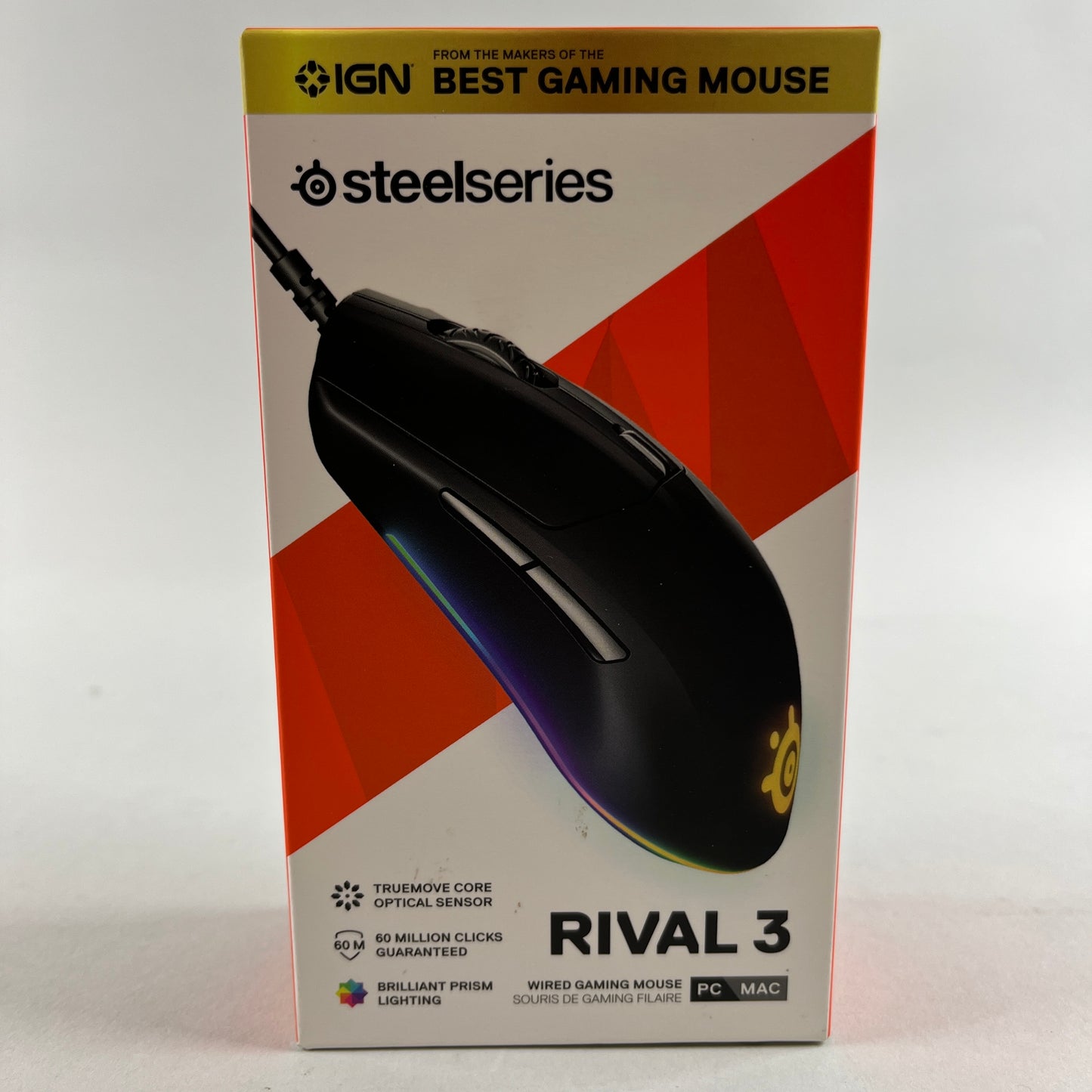 New SteelSeries Rival 3 Gaming Mouse