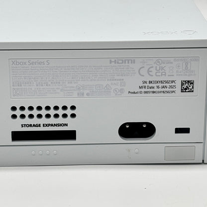 Microsoft Xbox Series S 512GB Console Gaming System White 1883