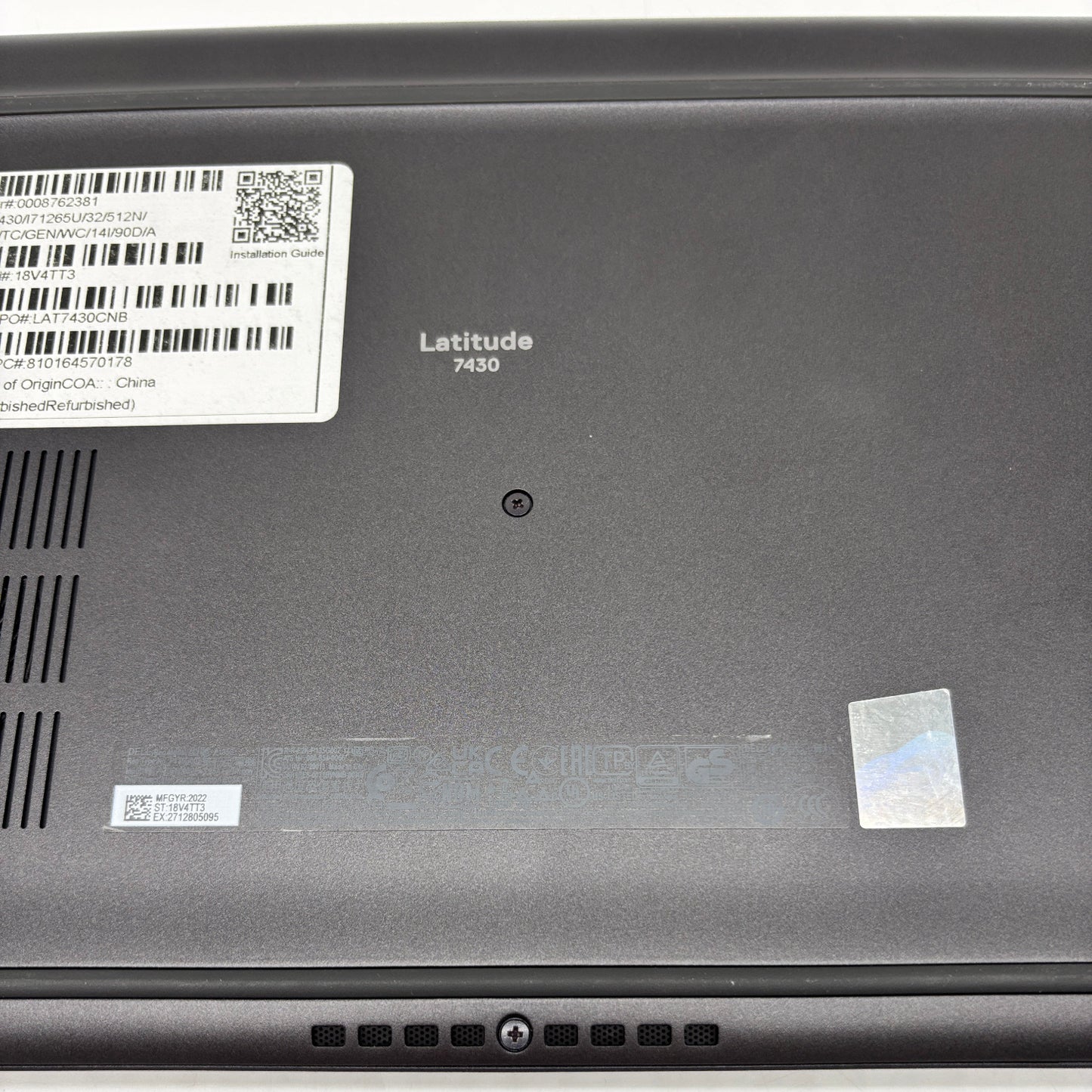 Dell Latitude 7430 14" i7-1265U 1.8GHz 32GB RAM 512GB SSD