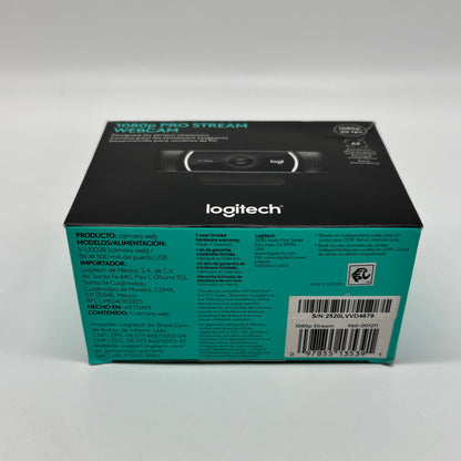 New Logitech Pro Stream Webcam Webcam V-U0028