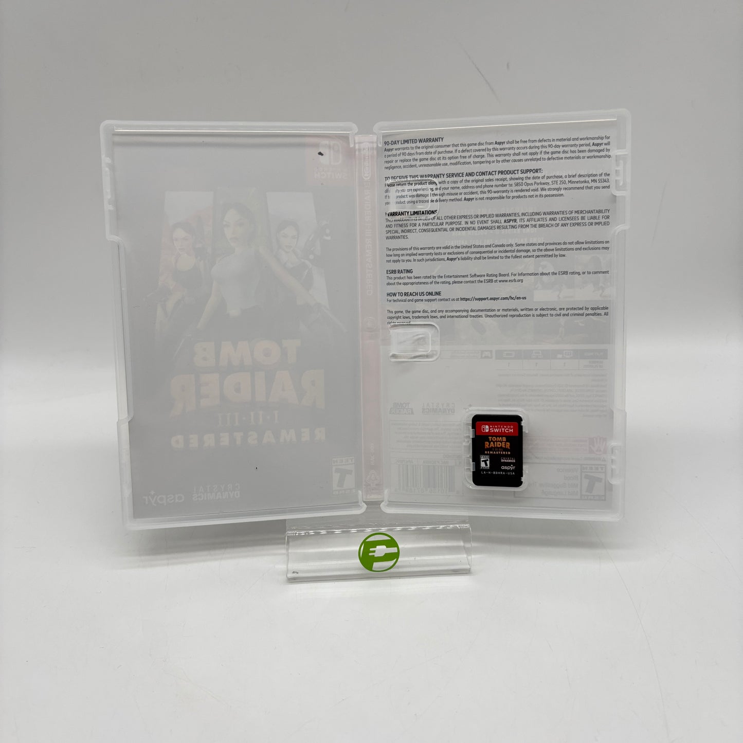 Tomb Raider I-III Remastered (Nintendo Switch, 2024)