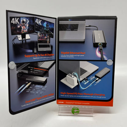 New j5create USB-C Dual 4K HDMI Mini Dock JCD398