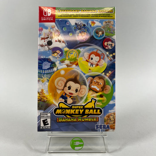 New Super Monkey Ball Banana Rumble  (Nintendo Switch,  2024) Legendary Banana Edition