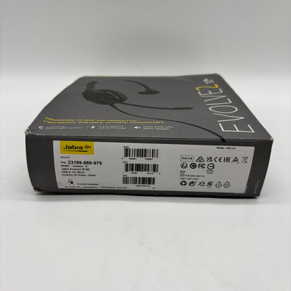 New Jabra Evolve 2 30se Corded Headset Black HSC141