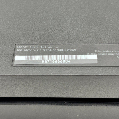 Sony PlayStation 4 PS4 500GB Black Console Gaming System CFI-1215A
