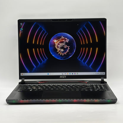 MSI Raider GE68HX MS-15M2 16" i9-13950HX 64GB RAM 2TB SSD GeForce RTX 4060