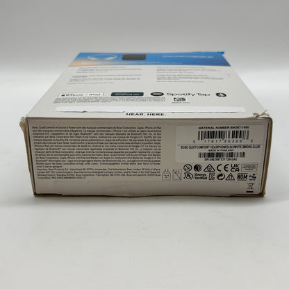 Bose QuietComfort SC Over-Ear Noise Cancelling Bluetooth Headphones White 8843677-1900