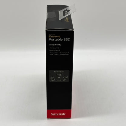 New SanDisk Extreme Portable SSD 1TB SDSSDE51-1TOO-AW25