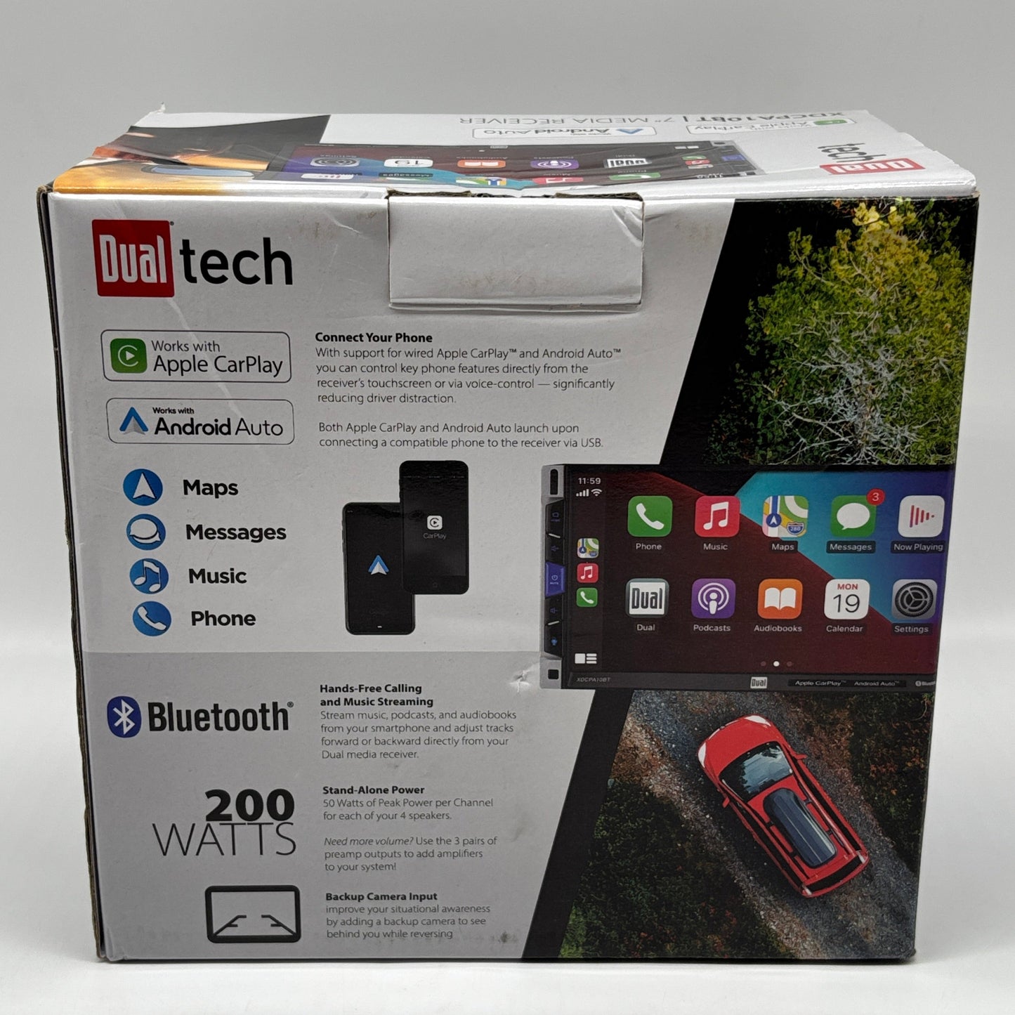 New Dual Tech 7" Media Receiver Media Receiver XDCPA10BT