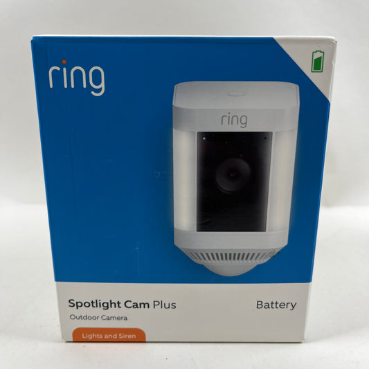 New Ring Spotlight Cam Plus Security Camera