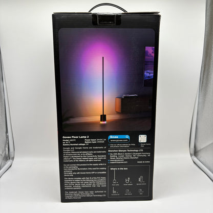 New Govee Floor Lamp 2 Smart RGB Lamp H607C