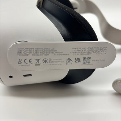 Meta Quest 2 128GB Standalone All-in-One VR Headset KW49CM