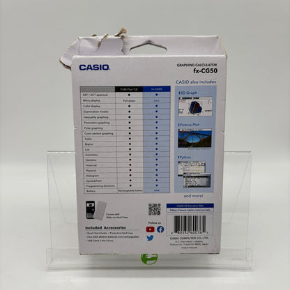 New Casio fx-CG50 Graphing Calculator