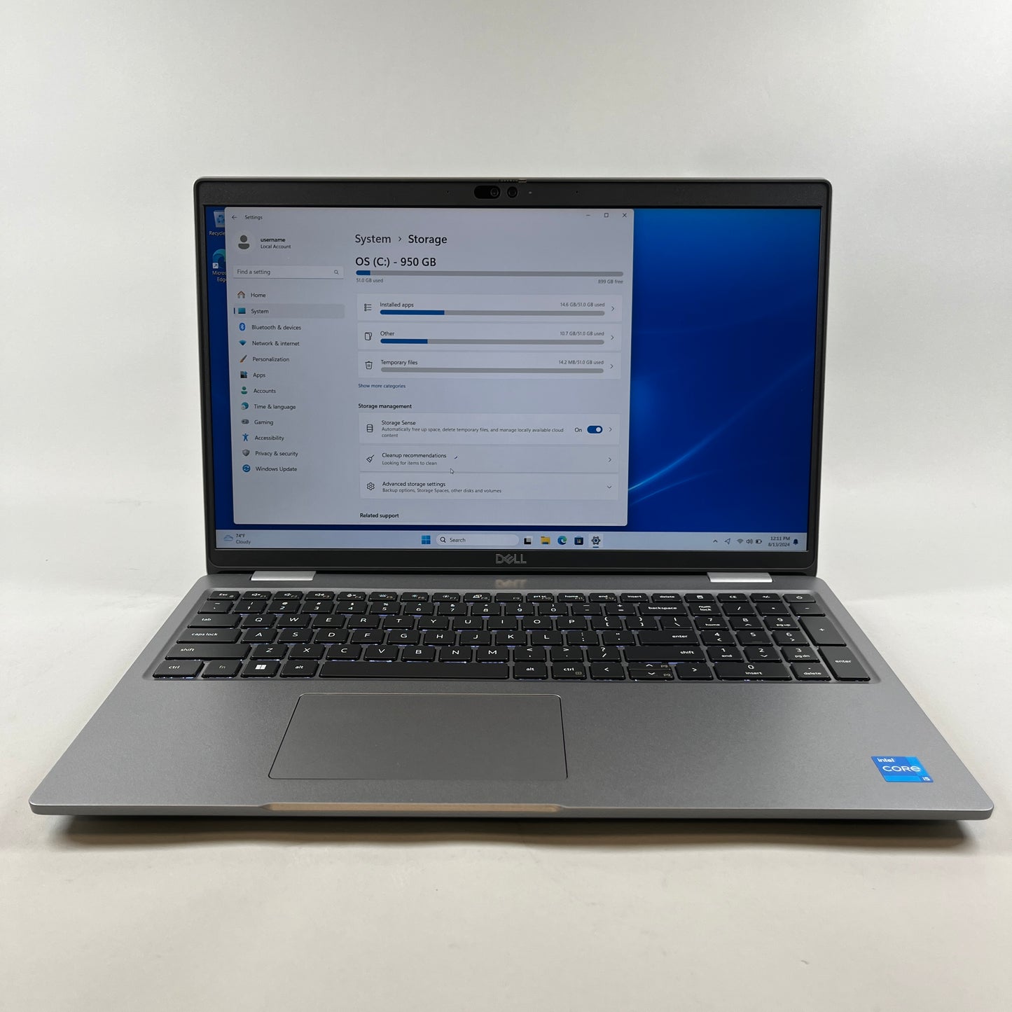 Dell Latitude 5440 Pl27F 15.6" i5-1345U 1.6GHz 16GB RAM 1TB