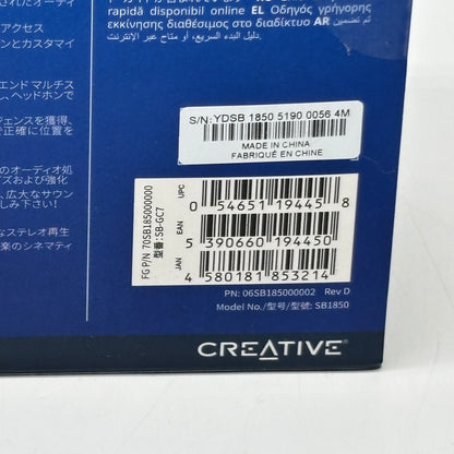 New Creative Sound Blaster GC7 Game Streaming USB DAC/Amp