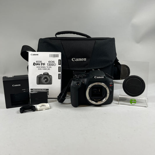 Canon EOS Rebel T6 18.0MP Digital SLR DSLR Camera