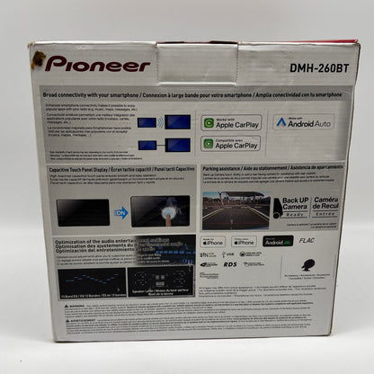 New Pioneer DMH-260BT Wireless RDS AV Receiver