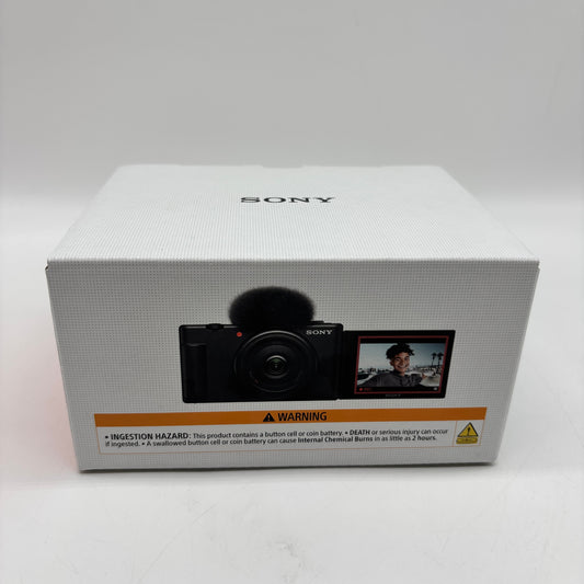 New Sony ZV-1F 20.1MP Compact Digital Camera
