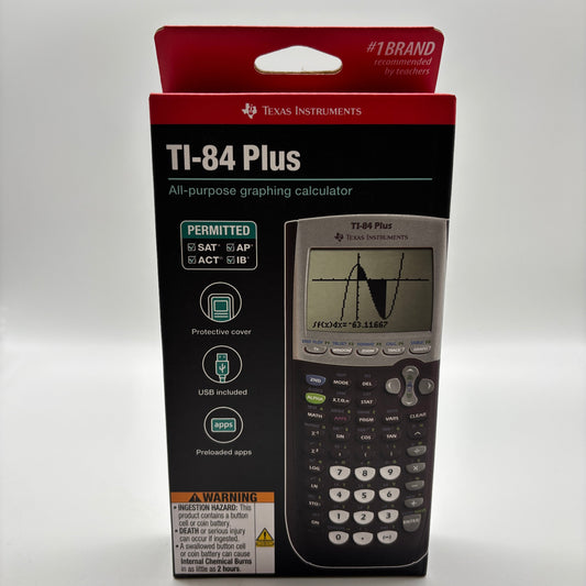 New Texas Instruments TI-84+ Graphing Calculator