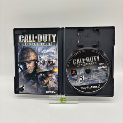 Call of Duty Finest Hour (Sony PlayStation 2 PS2, 2004)