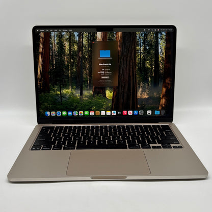 2025 Apple MacBook Air 13.6" M4 8C GPU 4.5GHz 16GB RAM 256GB SSD A3240