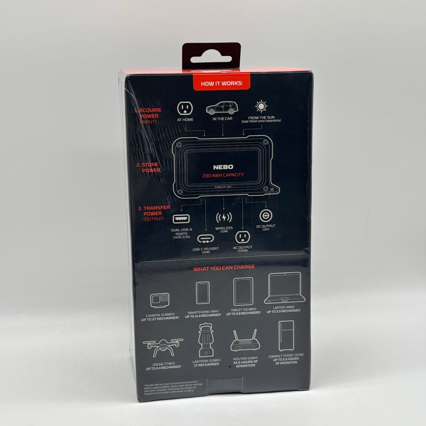New Nebo Rambler 200 Power Bank NEB-PST-0003
