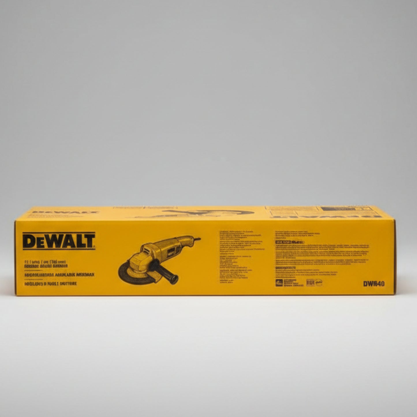 New DeWalt DW840 7" Corded Medium Angle Grinder