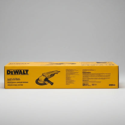 New DeWalt DW840 7" Corded Medium Angle Grinder