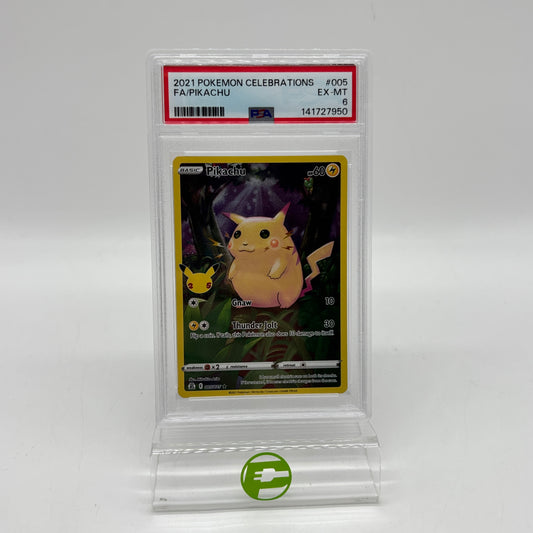Pokémon TCG Celebrations Pikachu 005/025 Holo English PSA 6