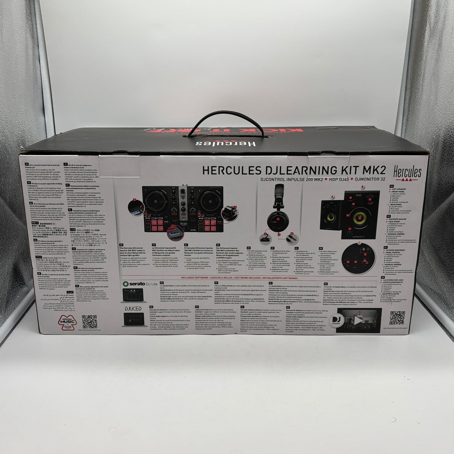 New Hercules DJ Learning Kit MK2