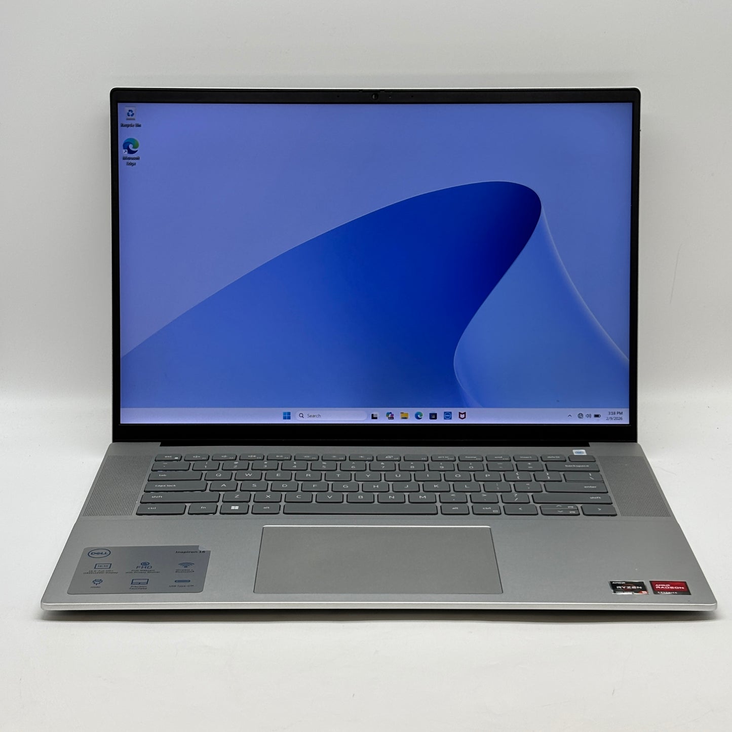 Dell Inspiron 16 5635 16" Ryzen 5 7530U 2.0GHz 8GB RAM 512GB SSD